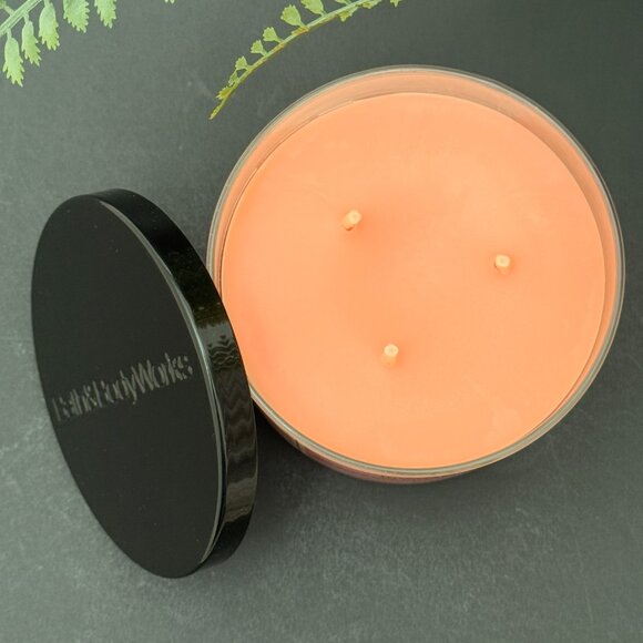 BBW Roasted Sesame Bath & Body Works 3 Wick Candle - Picture 6 of 10